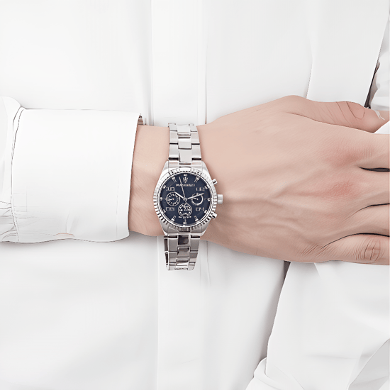 Maserati R8853100011 Herren-Chronographenuhr mit blauem Zifferblatt - Image 3
