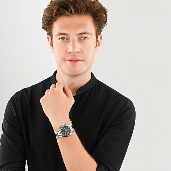 Maserati R8853100011 Herren-Chronographenuhr mit blauem Zifferblatt - Image 4