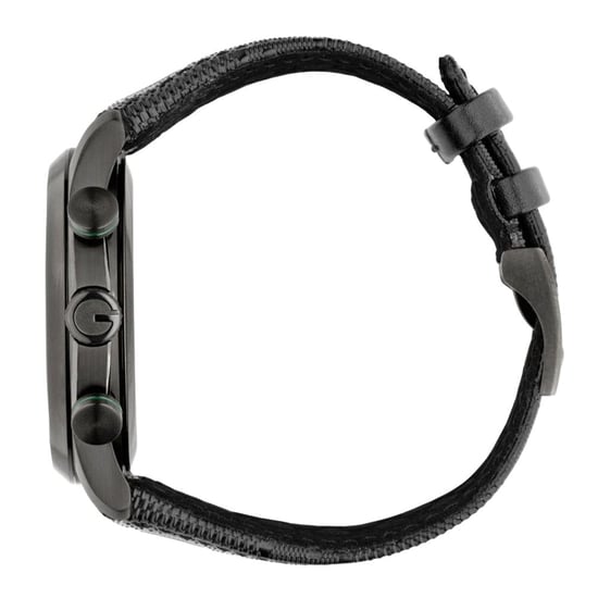 Gucci YA126244 G-Timeless Herren-Chronographenuhr mit Lederarmband - Image 2