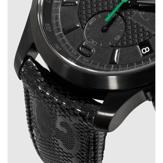Gucci YA126244 G-Timeless Herren-Chronographenuhr mit Lederarmband - Image 3
