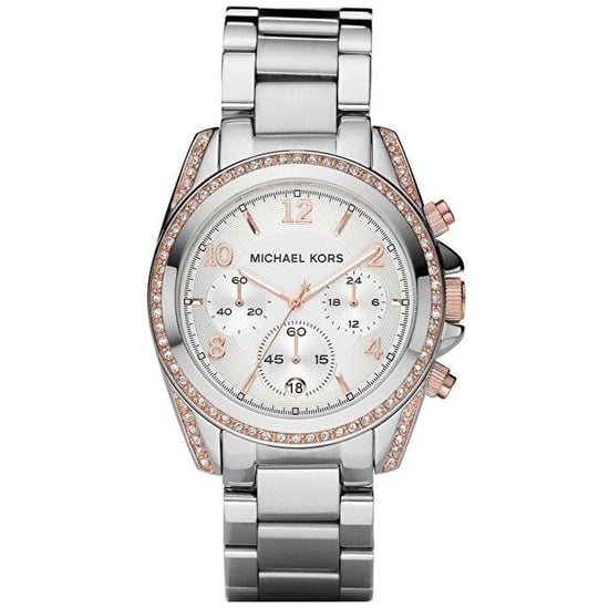 Stilvolle Michael Kors MK5459 Damen Silber Uhr - Image 1