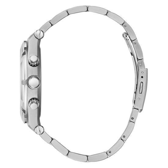 Guess GW0260G1 Herrenuhr aus Edelstahl mit schwarzem Zifferblatt - Image 4