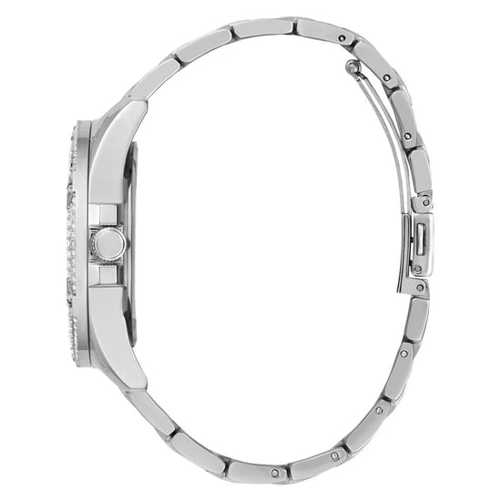 Guess GW0464L1 Queen Damen Chronograph Uhr in Silber - Image 3