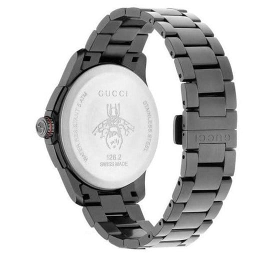 Gucci G-Timeless YA126268 Herren-Chronographenuhr - Schwarzer Edelstahl - Image 2