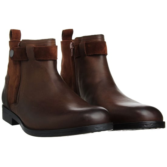 Clarks Brocton Herren Braun Stiefel - Image 2