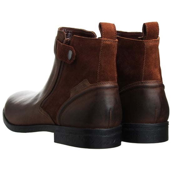 Clarks Brocton Herren Braun Stiefel - Image 3