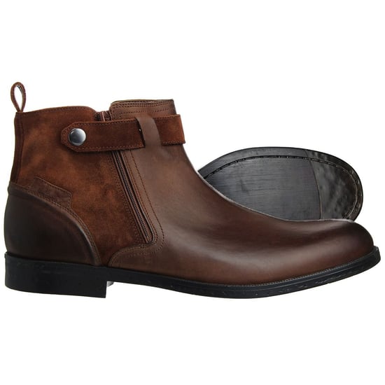 Clarks Brocton Herren Braun Stiefel - Image 4
