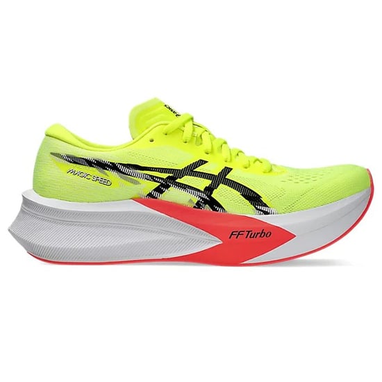 Asics Magic Speed 4 Damen Gelbe Laufschuhe - Image 1
