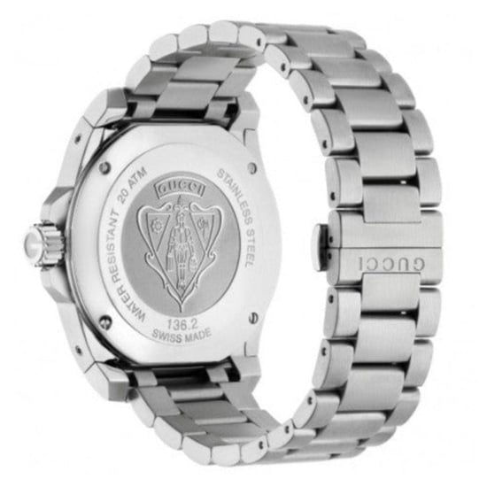 Gucci YA136203 Herren-Tauchuhr mit blauem Zifferblatt und Edelstahlarmband - Image 2