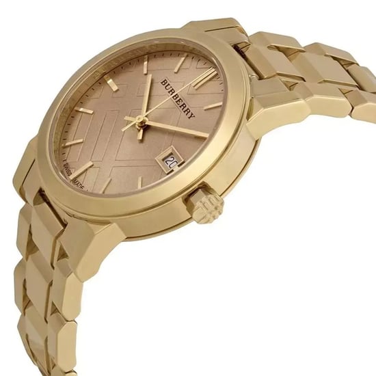 Burberry BU9134 Damenuhr - 34mm Champagner Gold Eleganz - Image 3
