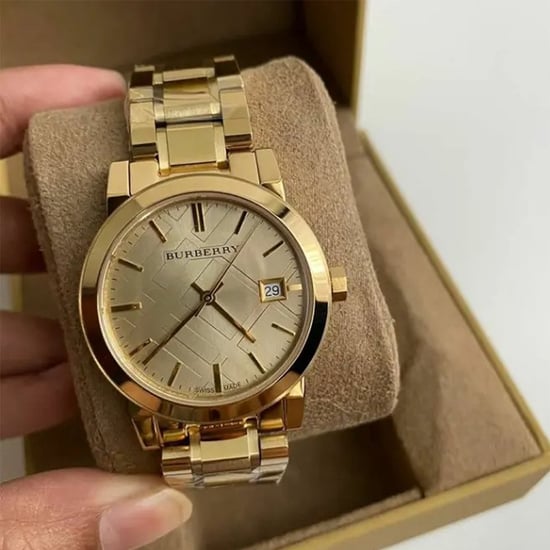 Burberry BU9134 Damenuhr - 34mm Champagner Gold Eleganz - Image 4