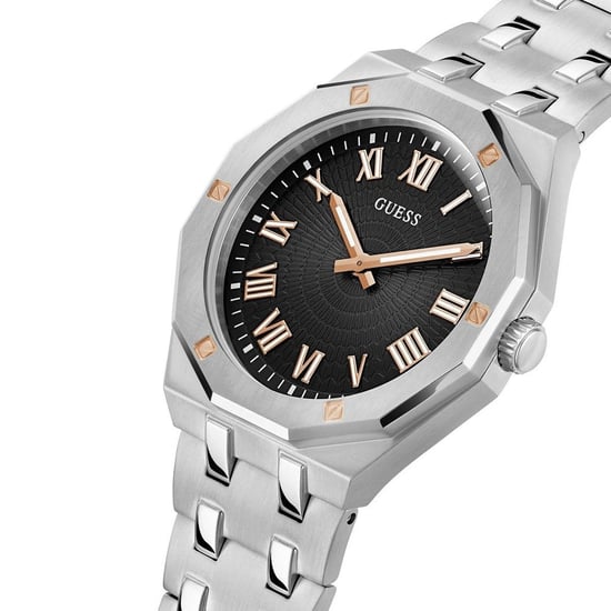 Guess GW0575G1 Herren-Analoguhr mit silbernem Zifferblatt - Stilvoll und vielseitig - Image 2