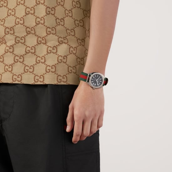 Gucci YA142305 GG2570 Herrenuhr aus schwarzem Canvas - 41mm Eleganter Zeitmesser - Image 4