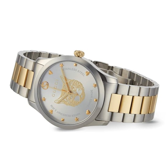 Gucci G-Timeless YA1264074 Zweifarbige Unisex-Uhr - stilvoll und vielseitig - Image 4