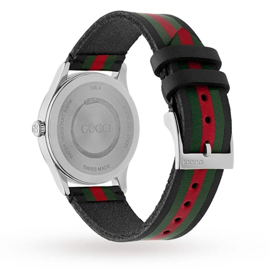 Gucci G-Timeless YA1264079 Herrenuhr - Elegantes schwarzes Zifferblatt - Image 2
