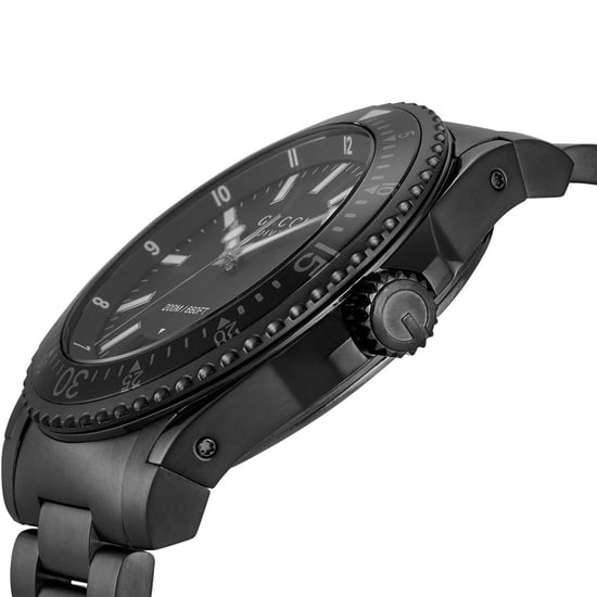 Gucci Dive Herrenuhr YA136205 - Schwarzes Zifferblatt & Edelstahldesign - Image 3