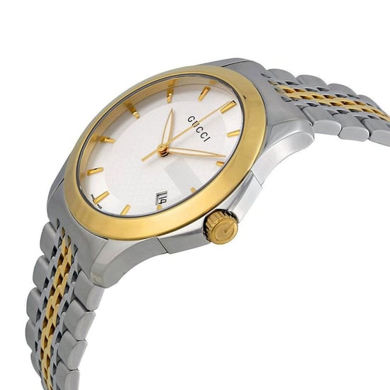 Gucci YA126409 G-Timeless Two-Tone Herrenuhr - Stilvolle Eleganz - Image 3