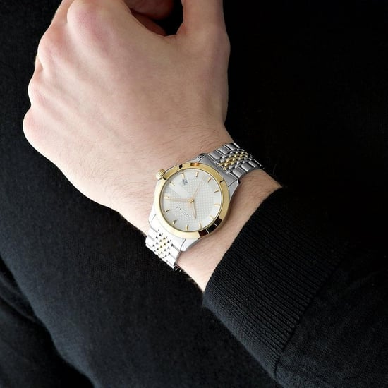 Gucci YA126409 G-Timeless Two-Tone Herrenuhr - Stilvolle Eleganz - Image 4