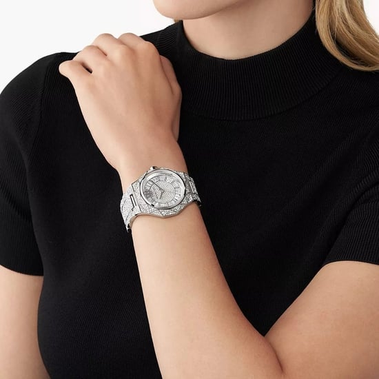 Michael Kors MK4691 Raquel Pavé Damenuhr - Eleganter silberner Zeitmesser - Image 4