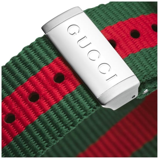 Gucci YA136207 Dive Herrenuhr mit weißem Zifferblatt und Textilband - Image 3