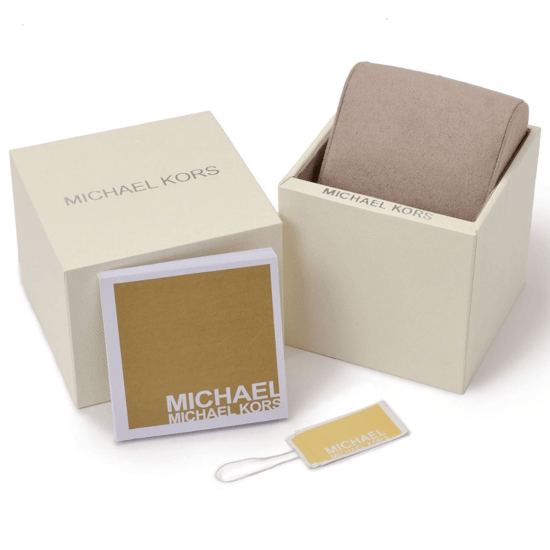 Anspruchsvolle Michael Kors MK4802 Damenuhr mit blauem Zifferblatt - Image 5