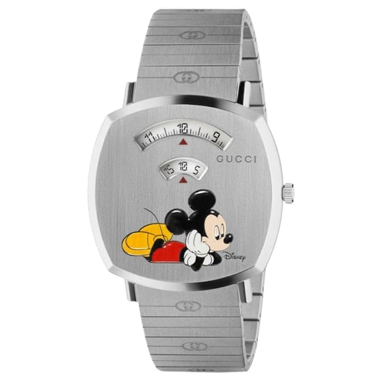 Gucci YA157419 Grip 35mm Unisex-Edelstahl-Uhr - stilvoll und langlebig - Image 1