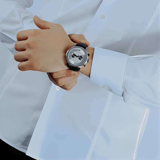 Maserati Circuito Silbernes Zifferblatt Herrenuhr - R8871627005 - Image 3