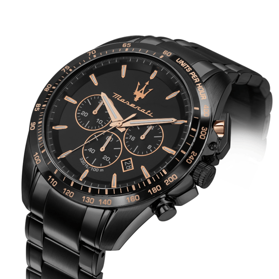 Maserati R8873612048 Traguardo Chronograph Herrenuhr mit schwarzem Zifferblatt - Image 2
