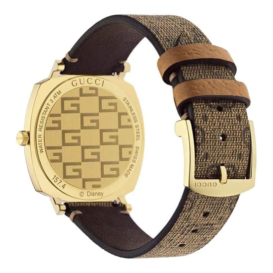 Gucci Disney X Gucci YA157420 Grip Unisex-Uhr - 35mm Gold Edelstahl - Image 2