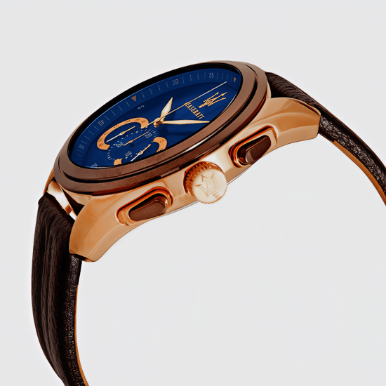 Maserati Traguardo R8871612024 Herren-Chronographenuhr mit blauem Zifferblatt - Image 3