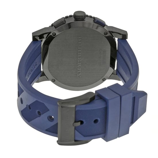 Burberry BU9807 Marineblaue Chronographenuhr für Herren - stilvoll und langlebig - Image 2