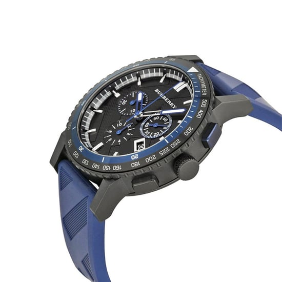 Burberry BU9807 Marineblaue Chronographenuhr für Herren - stilvoll und langlebig - Image 3