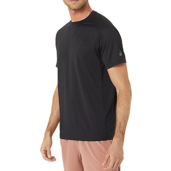 Asics Actibreeze Jacquard Herren Schwarz T-Shirt - Image 1