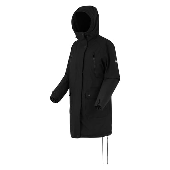 Regatta - "Valenta" Jacke, wasserfest für Damen (Schwarz) - Image 3