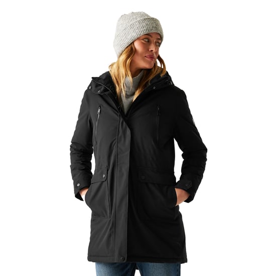 Regatta - "Valenta" Jacke, wasserfest für Damen (Schwarz) - Image 4