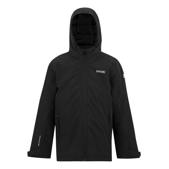 Regatta Kinder Frelton Wasserdichte Jacke (Schwarz) - Image 1
