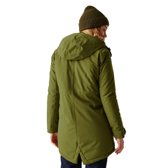 Regatta - "Valenta" Jacke, wasserfest für Damen (Nephrit Grün/Schwarz) - Image 2