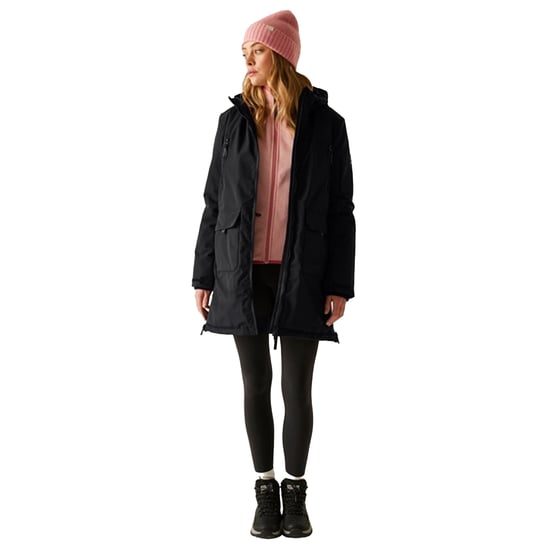 Regatta Damen Gwynn Isolierte Wasserfeste Jacke (Schwarz) - Image 6