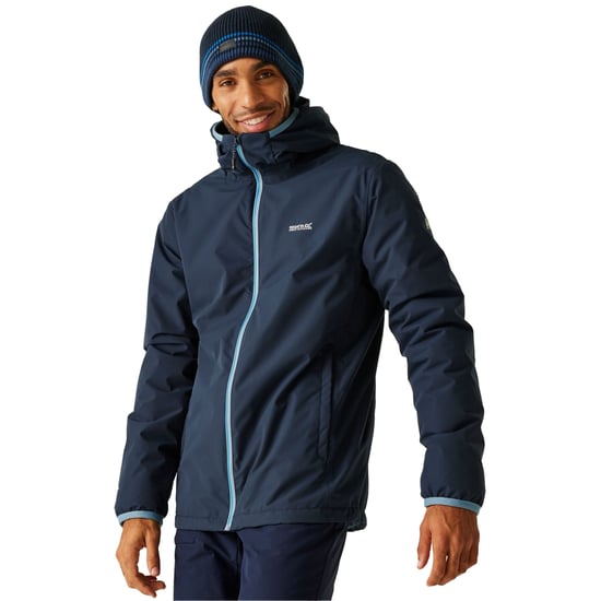 Regatta Herren Caspen Wasserdichte Jacke (Marineblau) - Image 4