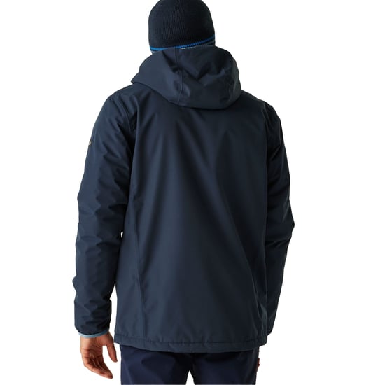 Regatta Herren Caspen Wasserdichte Jacke (Marineblau) - Image 5