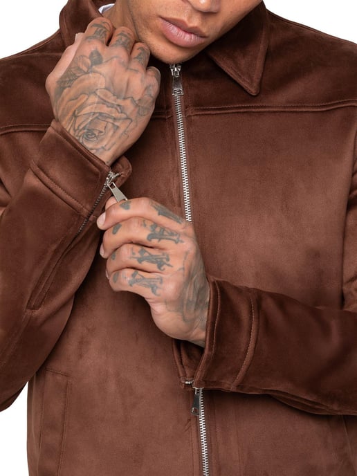 Enzo Milano | Herren Wildlederjacke - Image 3