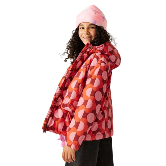 Regatta - "Orla Kiely" Jacke, wasserfest für Mädchen (Rot) - Image 5
