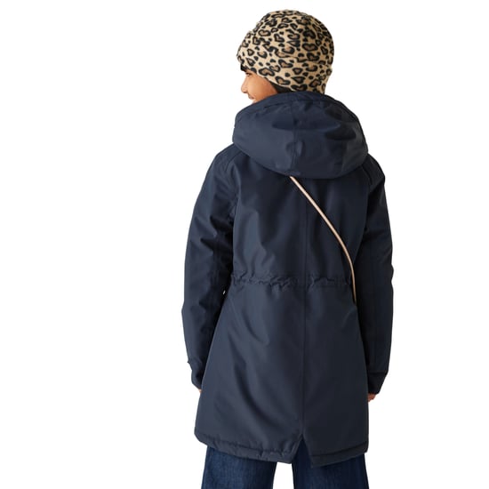 Regatta Kinder Valenta Wasserdichte Jacke (Marineblau) - Image 4