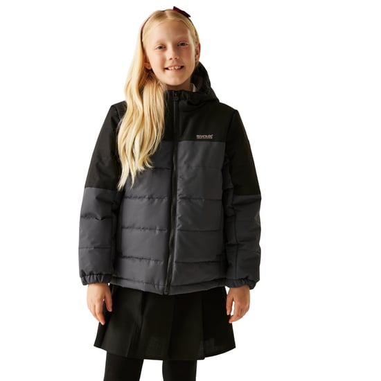 Regatta - "Lofthouse" Isolier-Jacke für Kinder (Schwarz/Mittelgrau) - Image 4