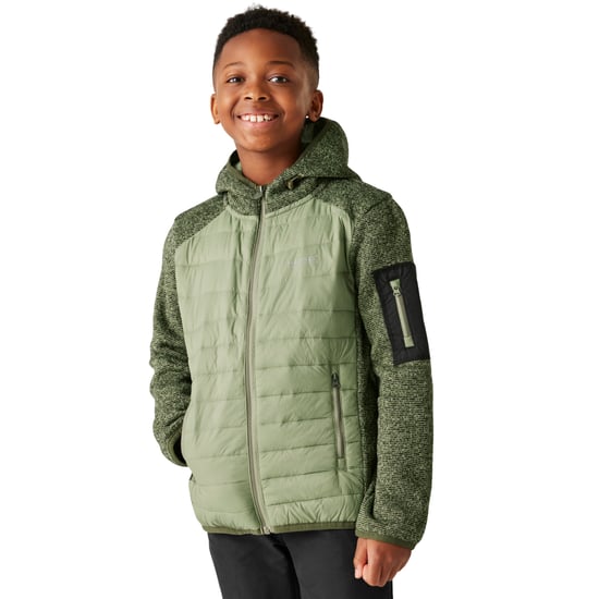 Regatta - "Newhill" Hybridjacke für Kinder (Ölgrün) - Image 3