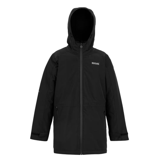 Regatta Kinder Farbank II Wasserdichte Jacke (Schwarz) - Image 1