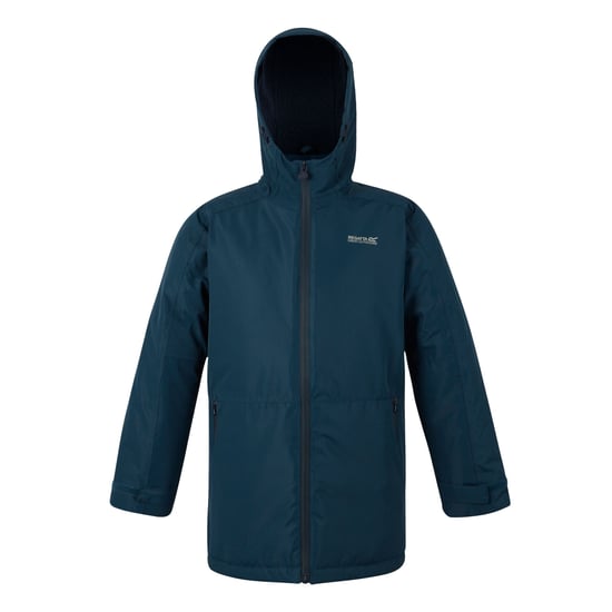 Regatta Kinder Farbank II Wasserdichte Jacke (Mondlicht Denim) - Image 1
