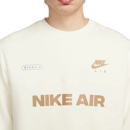 Weißer Pullover „nike Air" Mit Großem Logo - Image 4