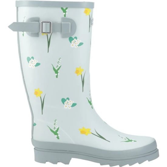 Cotswold Damen Wildblumen Gummistiefel (Mint) - Image 1