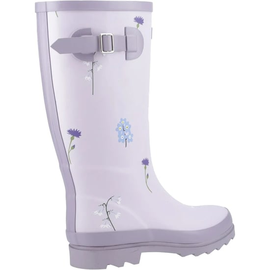 Cotswold Damen Wildblumen Gummistiefel (Flieder) - Image 2
